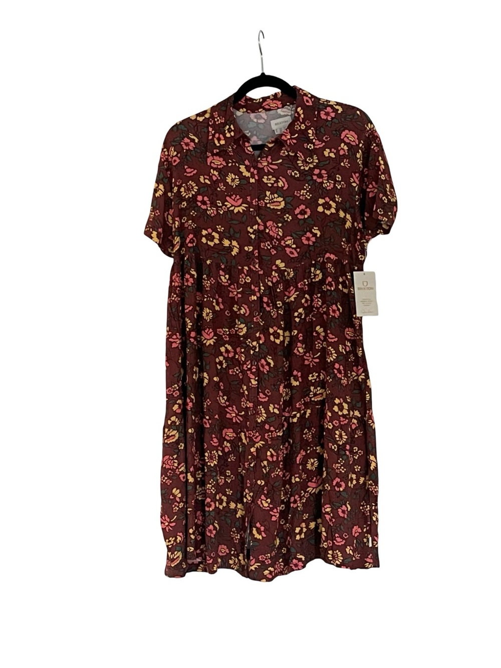 DressBrixton | Beauford Dress | Rum Raisin Size M NWT
